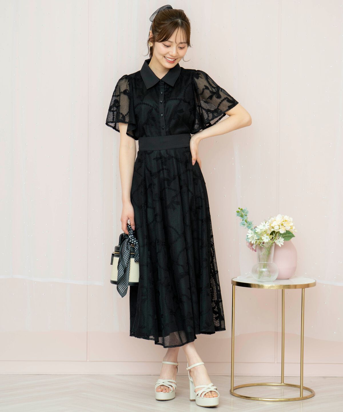 WILLSELECTION「リボンレースブラウス」|シャツ・ブラウス|