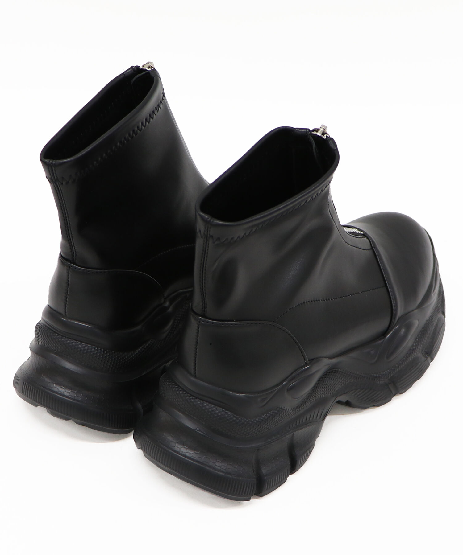 ORiental TRaffic「●2024秋冬新作●フロントジップスニーカーソールブーツ/41437」|ショートブーツ|