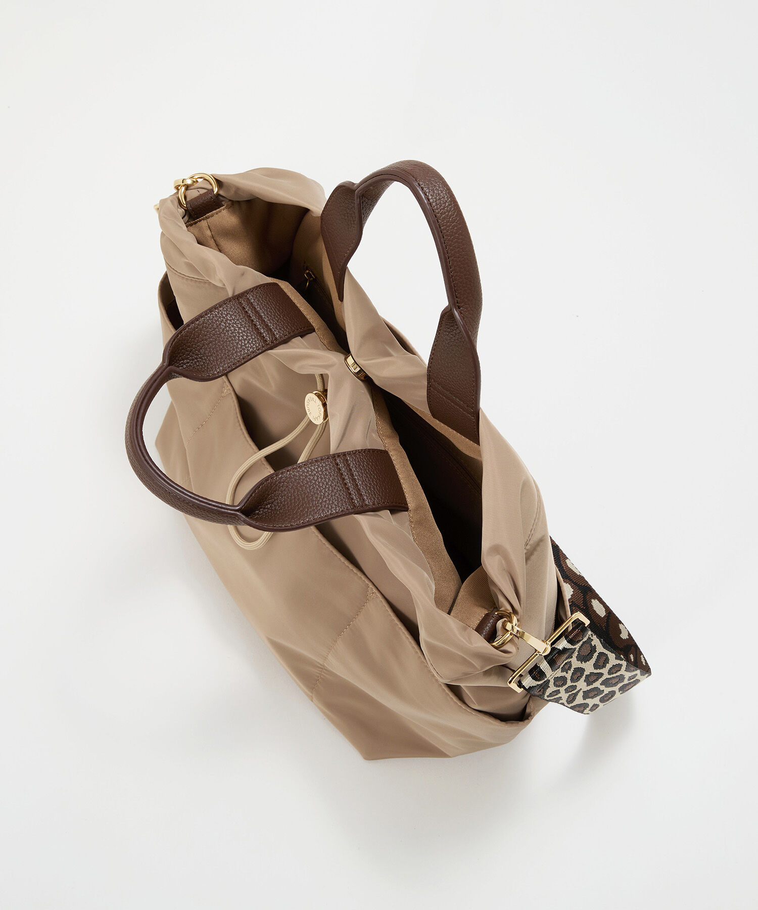 TOPKAPI TREASURE「【TREASURE TOPKAPI】ナイロン パターンベルト付き 2way トートバッグ / 8ポケット」|トートバッグ|