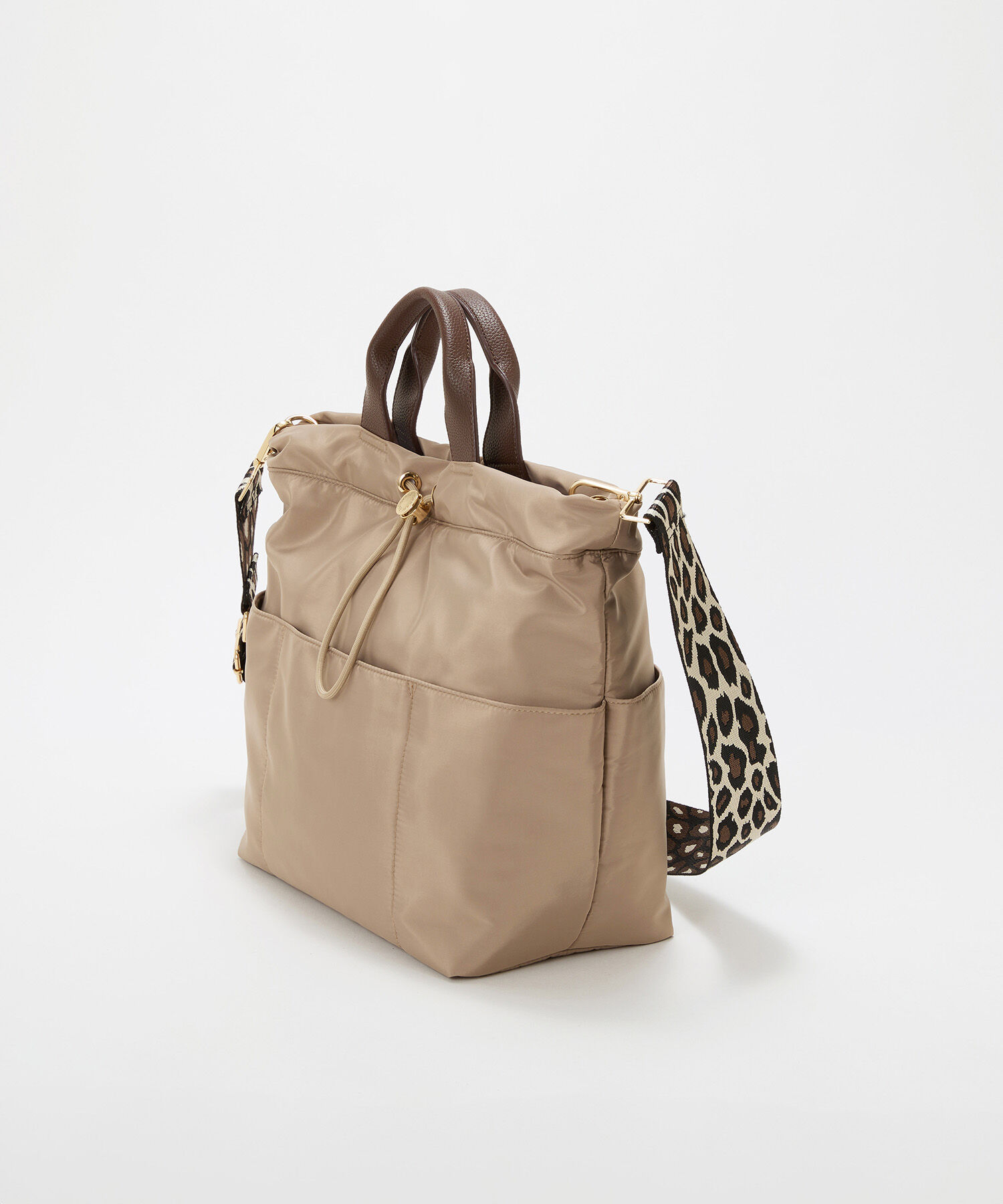 TOPKAPI TREASURE「【TREASURE TOPKAPI】ナイロン パターンベルト付き 2way トートバッグ / 8ポケット」|トートバッグ|