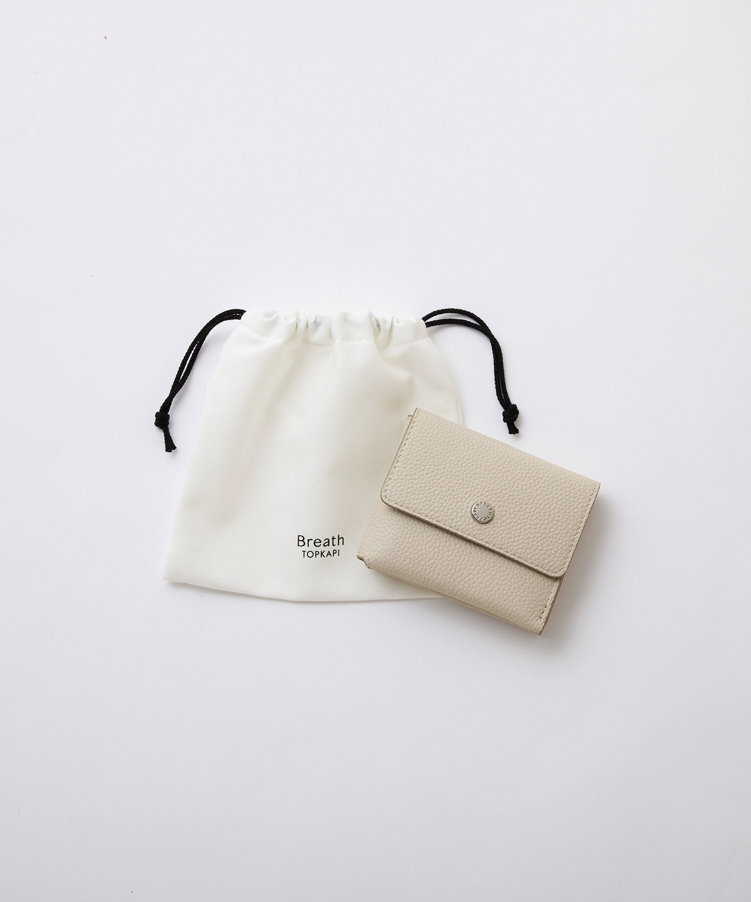TOPKAPI BREATH「【Breath TOPKAPI】シュリンクレザー 折り財布 /8ポケット/軽量」|財布|