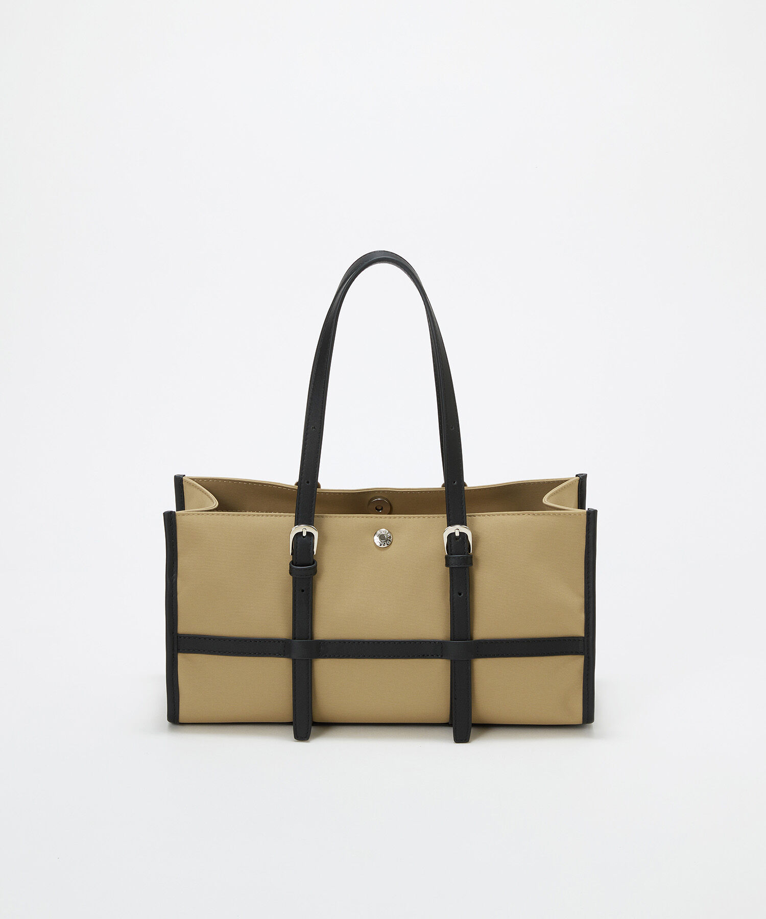 TOPKAPI BREATH「【Breath TOPKAPI】FRAME フレーム レザーベルト ワイド ミニ トートバッグ」|トートバッグ|