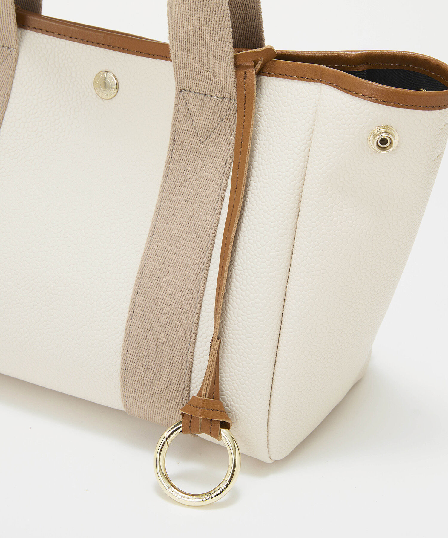 TOPKAPI BREATH「【Breath TOPKAPI】SCOTCH GRAIN スコッチグレイン 2way ミニ トートバッグ チャーム付き　」|トートバッグ|