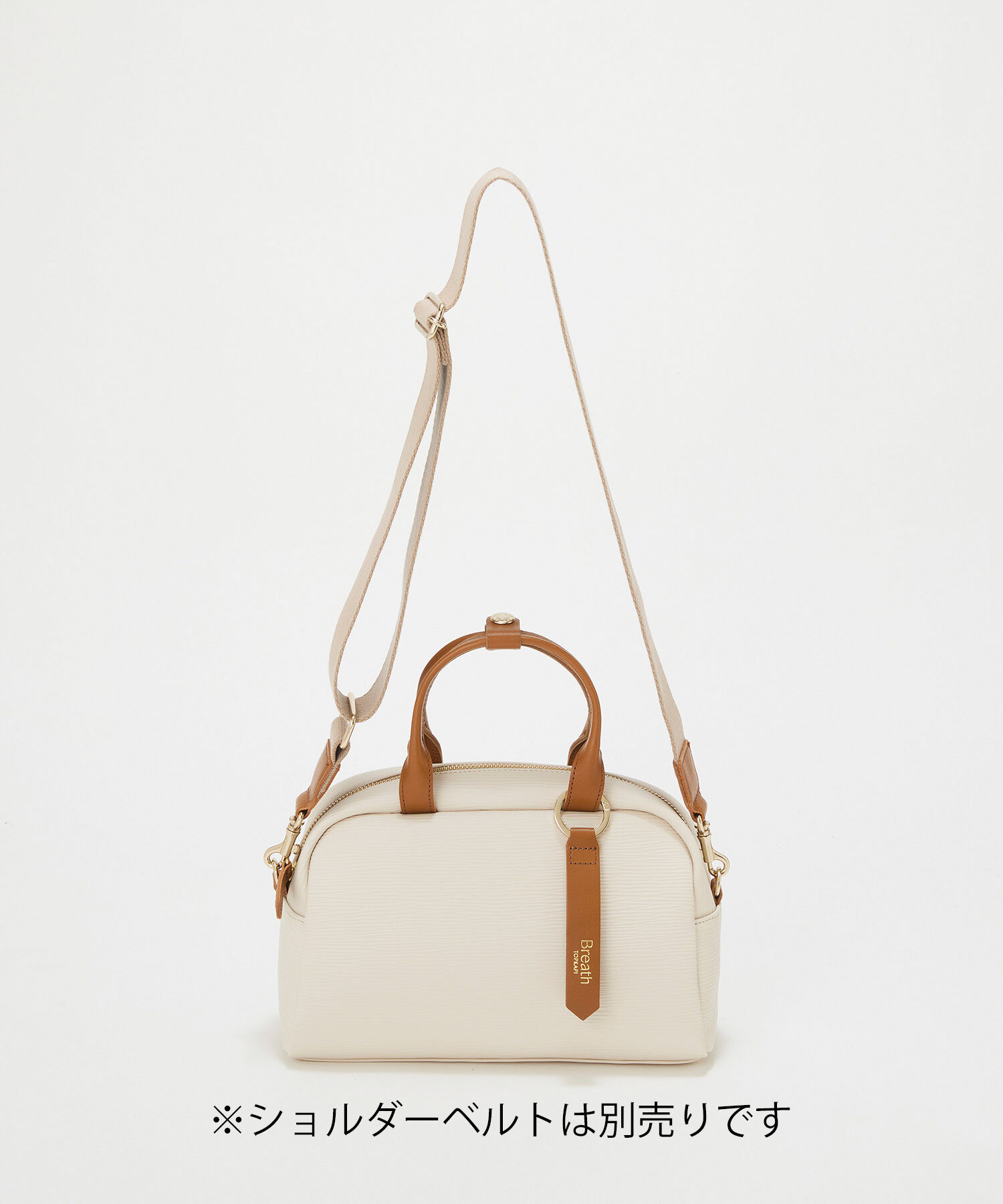 TOPKAPI BREATH「【Breath TOPKAPI】RIPPLE リプル ミニ ボストンバッグ チャーム付き」|ボストンバッグ|