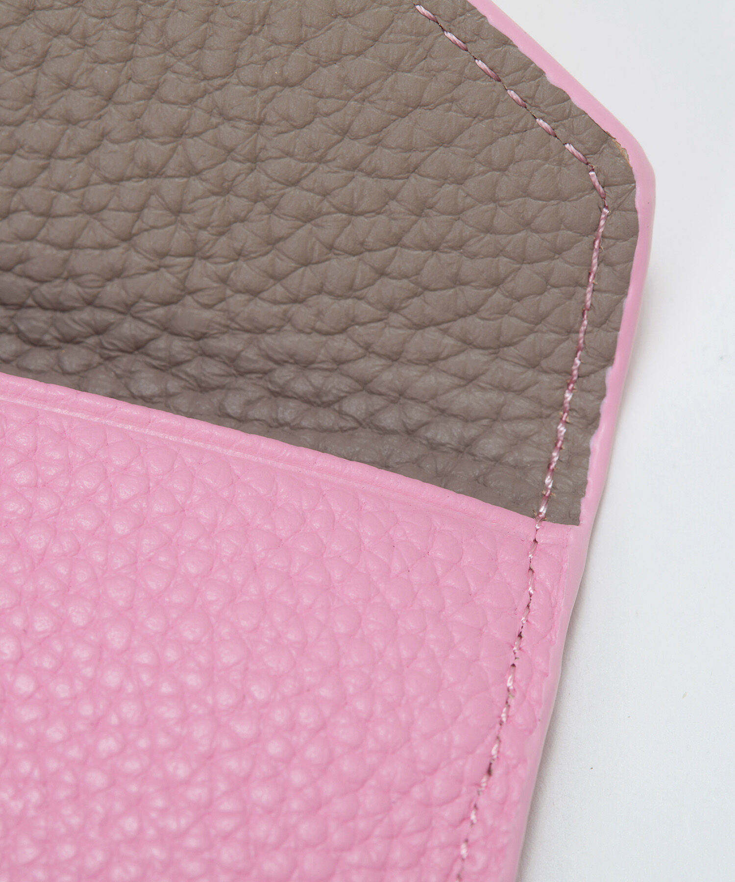 TOPKAPI BREATH「【Breath TOPKAPI】DUAL デュアル シュリンクレザー バイカラー フラグメントケース　薄型 / 軽量」|財布|