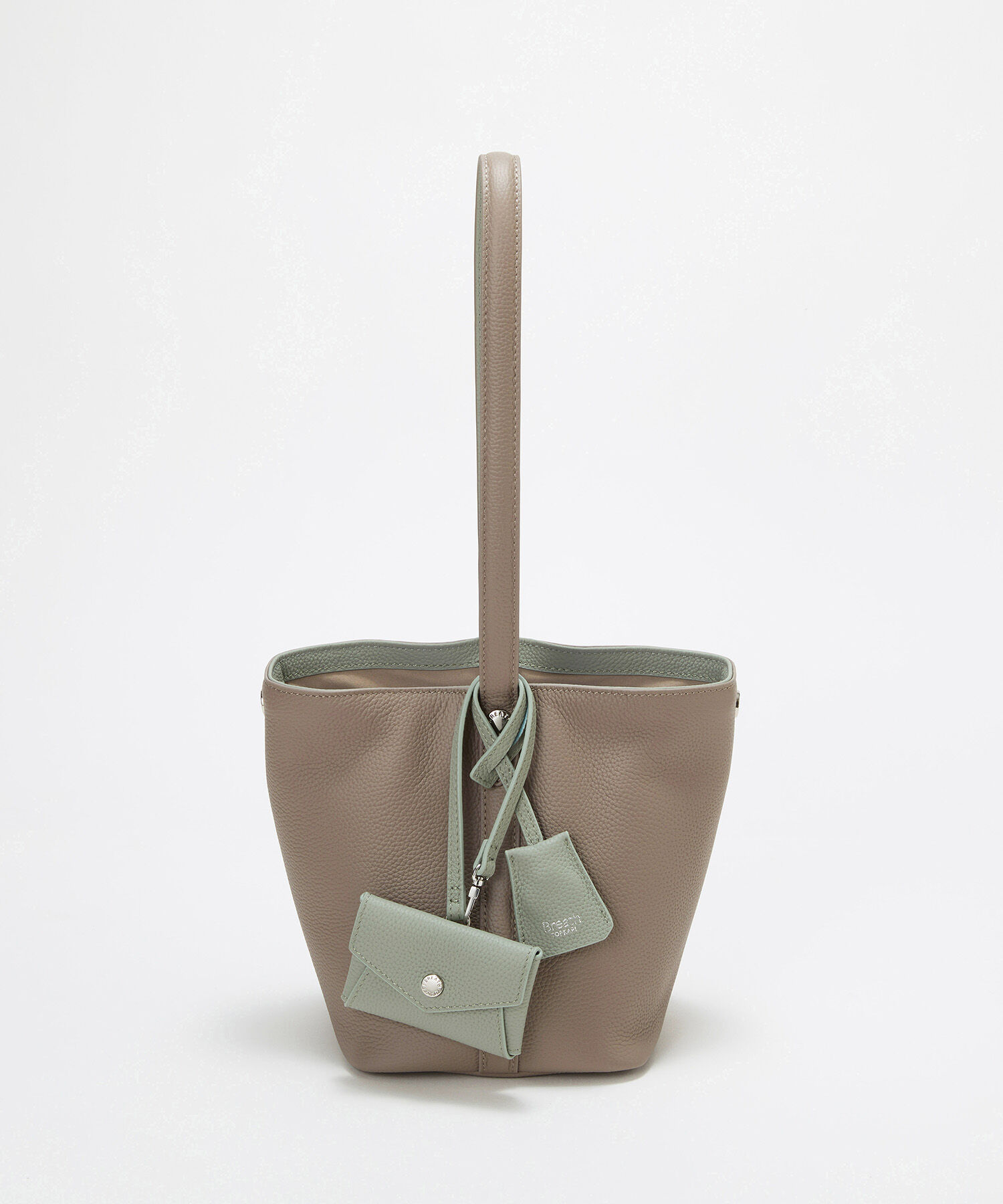 TOPKAPI BREATH「【Breath TOPKAPI】DUAL デュアル シュリンクレザー バイカラー 2way ワンハンドル ショルダーバッグ 」|ショルダー・メッセンジャー|