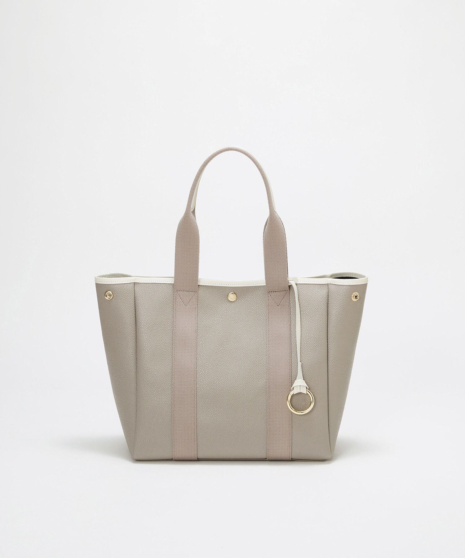 TOPKAPI BREATH「【Breath TOPKAPI】SCOTCH GRAIN スコッチグレイン ロングハンドル ボックス トートバッグ 」|トートバッグ|ライトトープ