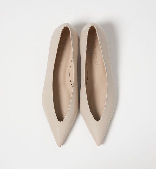 ODETTE E ODILE「シャローVポインテッド パンプス35&uarr;」|パンプス|