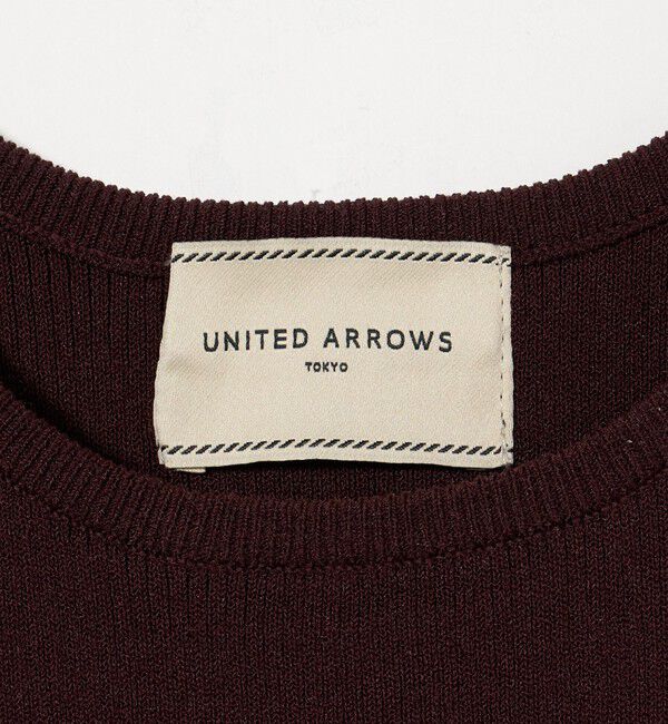 UNITED ARROWS「カップ付き ニットアメリカンスリーブタンクトップ」|タンクトップ|