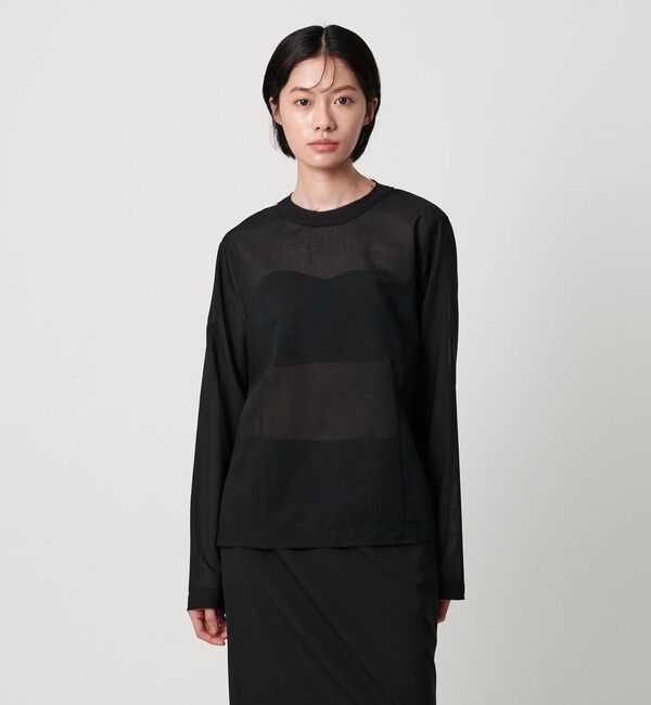 AEWEN MATOPH「＜AEWEN MATOPH＞カットオフプルオーバーブラウス」|シャツ・ブラウス|