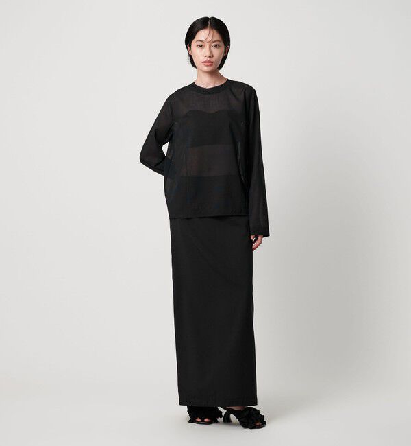 AEWEN MATOPH「＜AEWEN MATOPH＞カットオフプルオーバーブラウス」|シャツ・ブラウス|