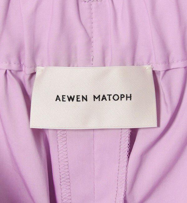 AEWEN MATOPH「＜AEWEN MATOPH＞ギャザー パンツ2」|チノ|