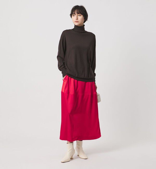 UNITED ARROWS「18G ウール タートルネック ニット ‐ウォッシャブル‐」|ニット・セーター|