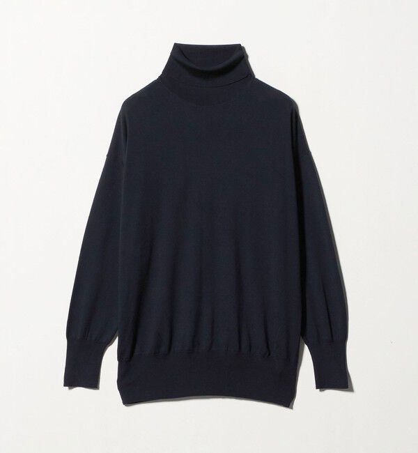 UNITED ARROWS「18G ウール タートルネック ニット ‐ウォッシャブル‐」|ニット・セーター|