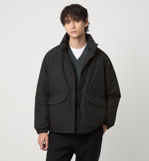 UNITED ARROWS「ADS ダウンブルゾン 撥水」|ダウン|BLACK