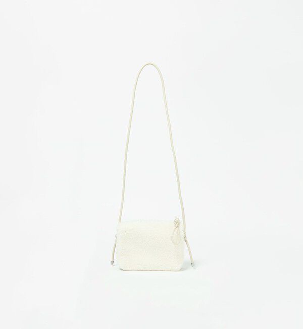 UNITED ARROWS green label relaxing「ボア ジップ ミニショルダーバッグ / ポシェット」|ショルダー・メッセンジャー|