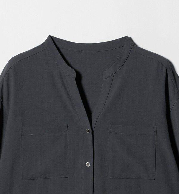 UNITED ARROWS green label relaxing「スキッパー ポケット ロングスリーブ シャツ マシンウォッシャブル」|シャツ・ブラウス|