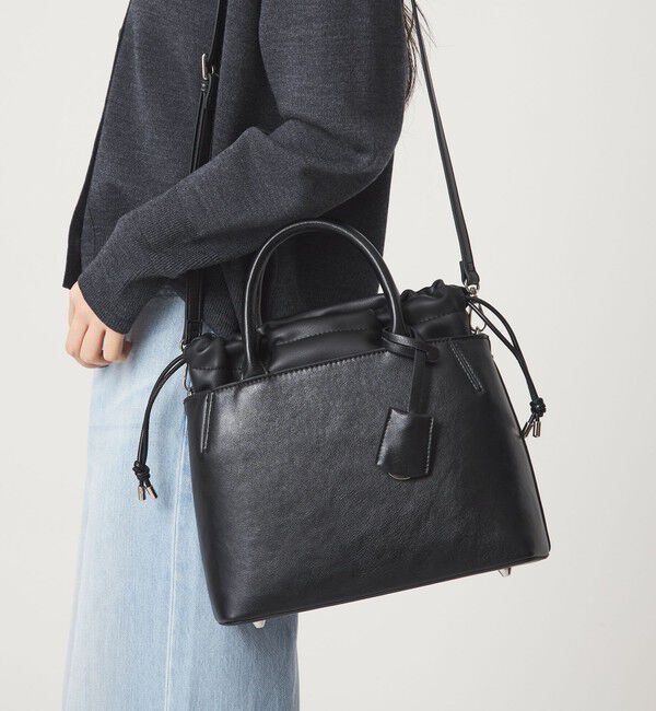 UNITED ARROWS green label relaxing「2WAY コンビ ドロスト トートバッグ」|ショルダー・メッセンジャー|