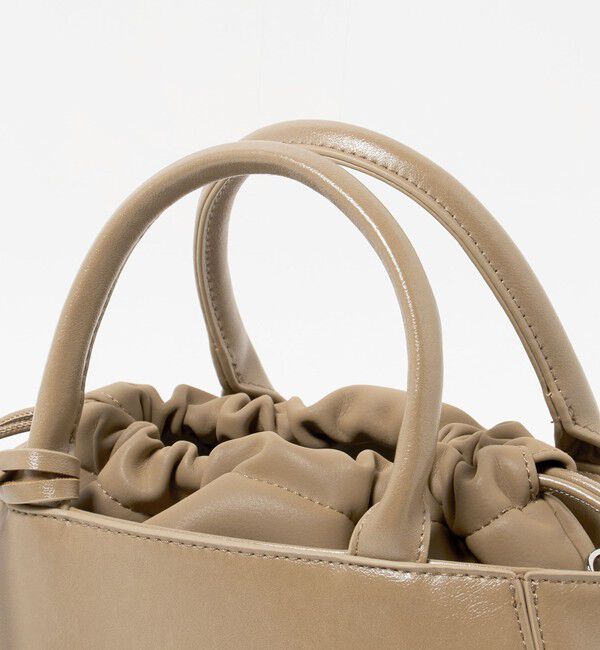 UNITED ARROWS green label relaxing「2WAY コンビ ドロスト トートバッグ」|ショルダー・メッセンジャー|