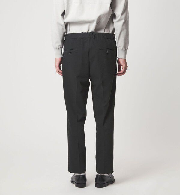 UNITED ARROWS green label relaxing「A+ ジャージツイル リラックス イージー 1プリーツ スラックス -ウォッシャブル・ストレッチ-」|スラックス|