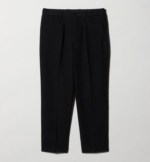 UNITED ARROWS green label relaxing「A+ ジャージツイル リラックス イージー 1プリーツ スラックス -ウォッシャブル・ストレッチ-」|スラックス|