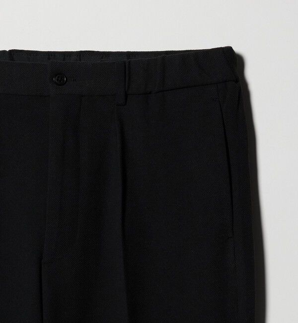 UNITED ARROWS green label relaxing「A+ ジャージツイル リラックス イージー 1プリーツ スラックス -ウォッシャブル・ストレッチ-」|スラックス|