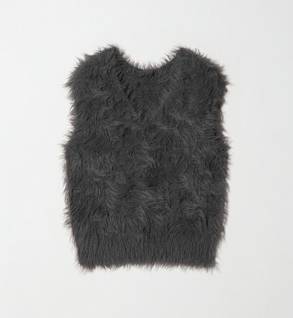 BEAUTY&YOUTH UNITED ARROWS「【WEB限定】フェザーヤーン ラメニット 2WAYベスト」|ニット・セーター|