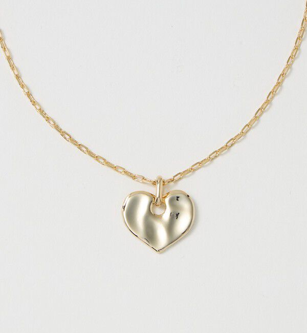 BEAUTY&YOUTH UNITED ARROWS「タタキ ハート ネックレス」|ネックレス|