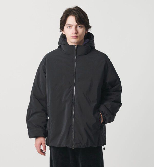 MONKEY TIME「パデッド ツイル レイヤードフード ジャケット -撥水機能-」|その他|