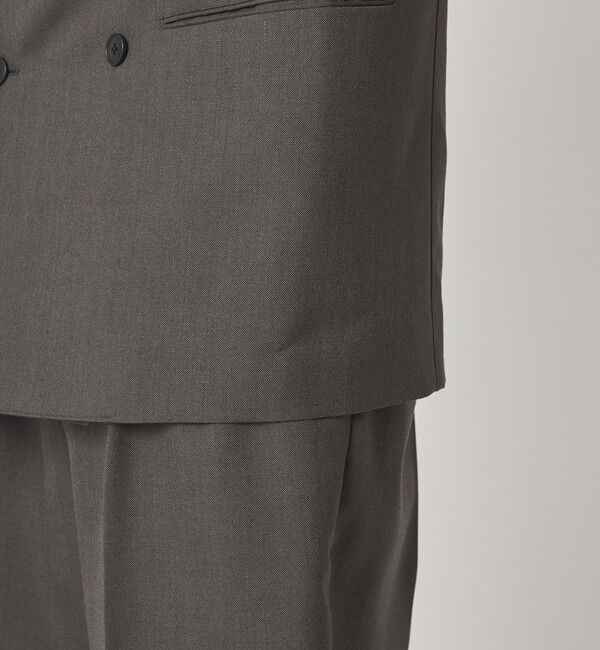 STEVEN ALAN「＜Steven Alan＞ ウール オックスフォード ダブルブレステッド 6B ジャケット」|テーラードジャケット|