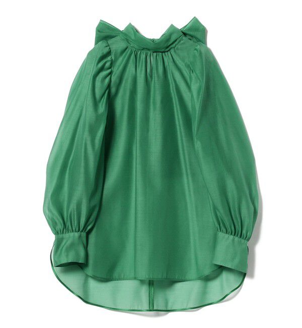 Demi-Luxe BEAMS 「オーガンジー リボンブラウス」|シャツ・ブラウス|