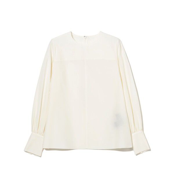 Demi-Luxe BEAMS 「AK+1 / シルクコットン ブラウス」|シャツ・ブラウス|