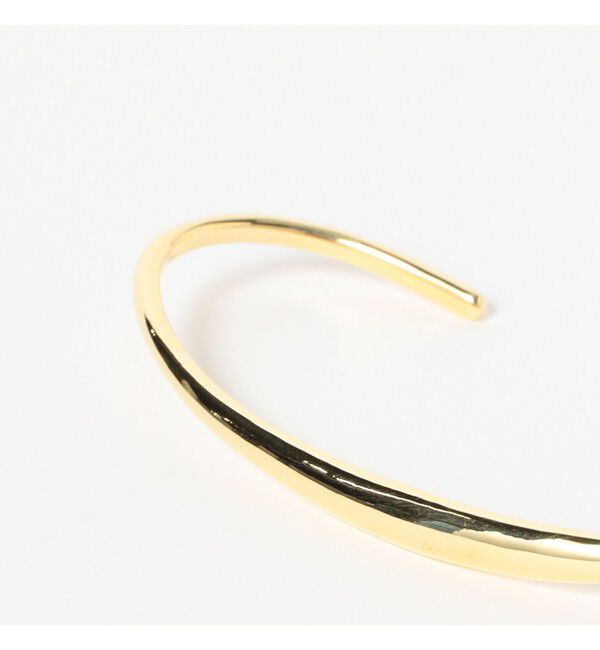 Demi-Luxe BEAMS 「ISOLATION / カーブ パーム バングル イエローゴールド」|その他|