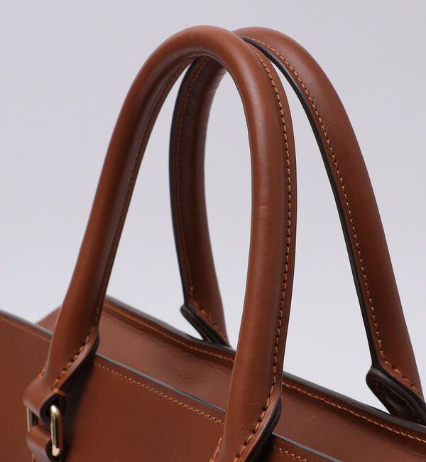 SHIPS「Boldrini Selleria: レザー ブリーフ バッグ」|ビジネスバッグ|