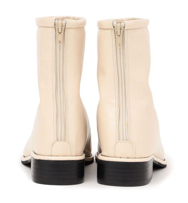 SHIPS any「【SHIPS any別注】eblouna: スクエア フィット ショートブーツ」|ショートブーツ|