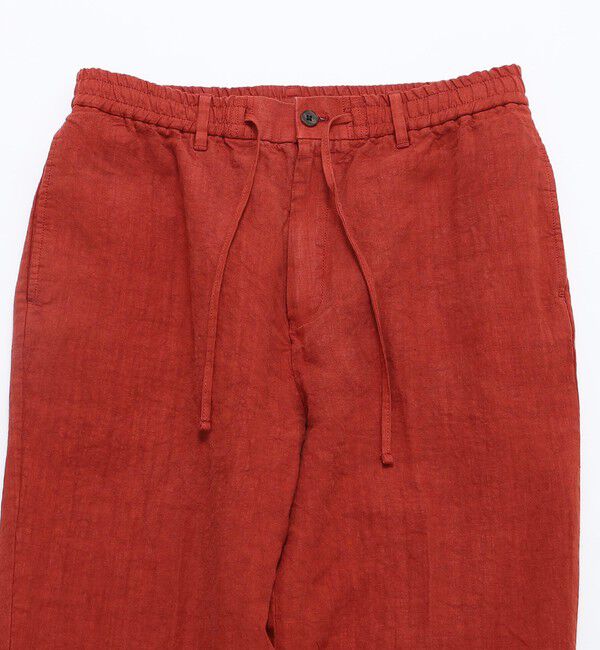 SHIPS「BATEAUX DE SHIPS: リネン ガーメントダイ ワイド イージーパンツ」|チノ|