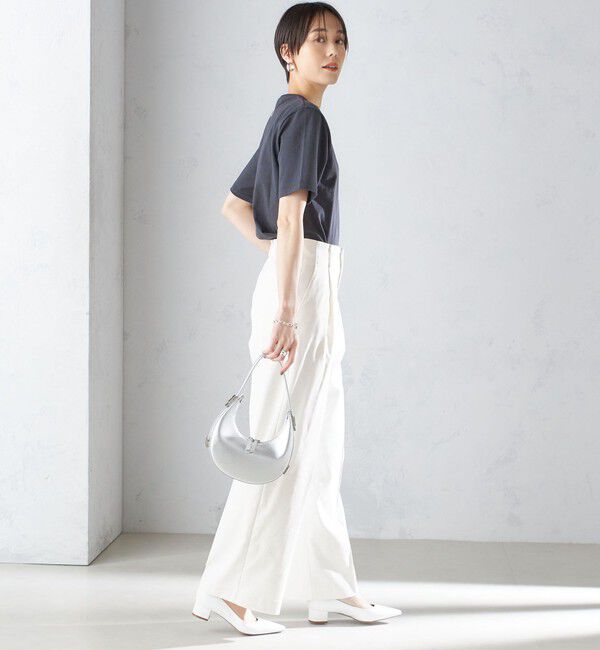 SHIPS for women「〈手洗い可能〉ベーシック TEE」|Tシャツ・カットソー|