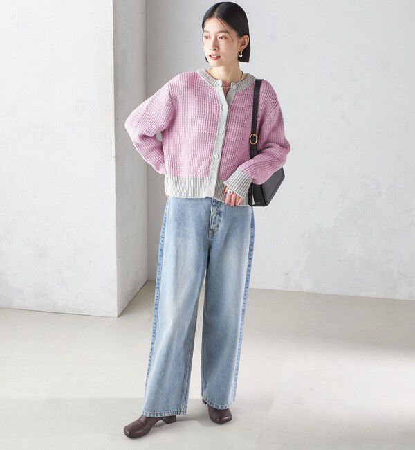 SHIPS for women「〈手洗い可能〉ジャカード プルオーバー」|ニット・セーター|