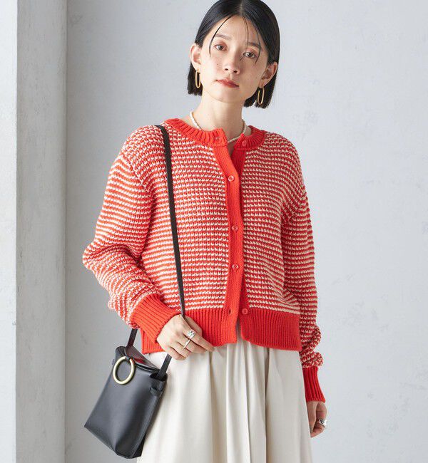 SHIPS for women「〈手洗い可能〉ジャカード プルオーバー」|ニット・セーター|