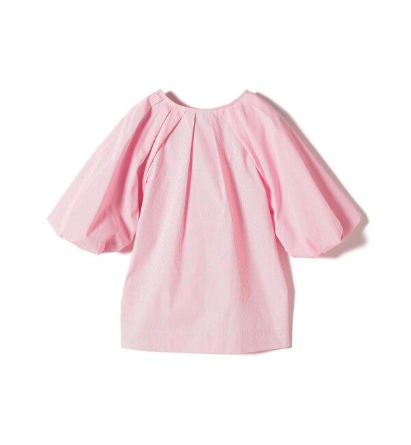 SHIPS for women「〈手洗い可能〉ストライプ バルーン ブラウス」|シャツ・ブラウス|