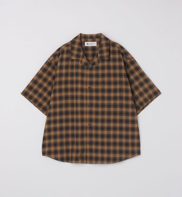SHIPS「City Ambient Products: オープン カラー オンブレ チェック シャツ」|シャツ・ブラウス|