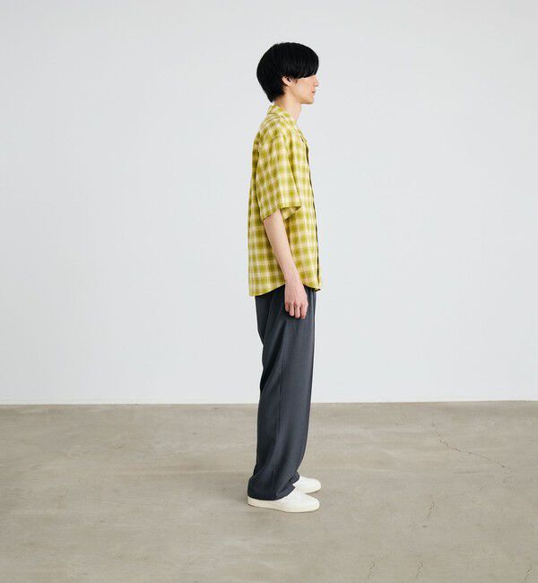 SHIPS「City Ambient Products: オープン カラー オンブレ チェック シャツ」|シャツ・ブラウス|