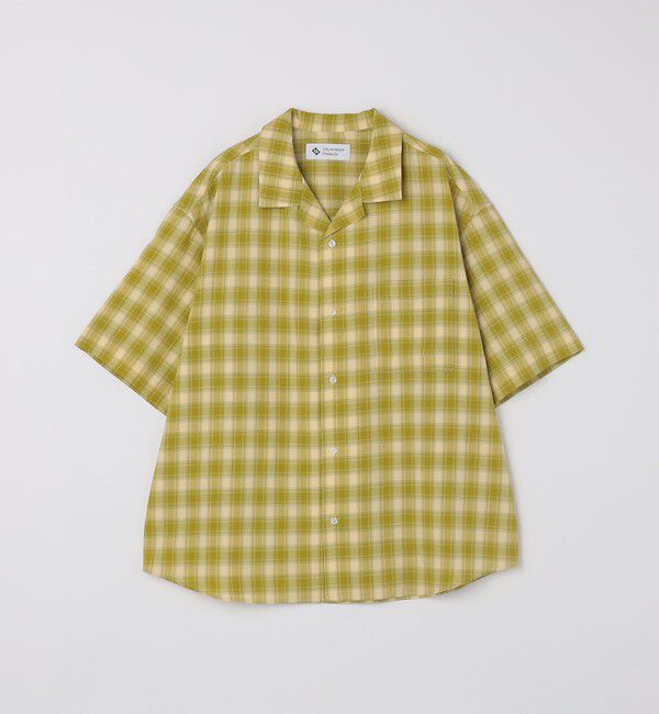 SHIPS「City Ambient Products: オープン カラー オンブレ チェック シャツ」|シャツ・ブラウス|