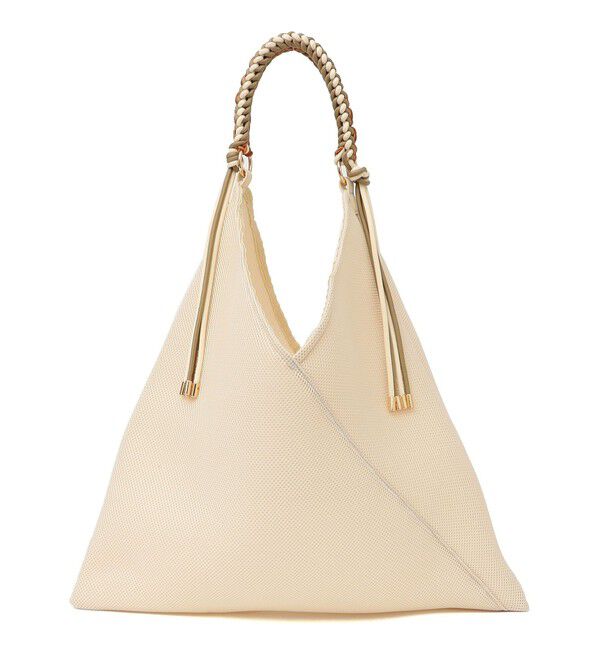 SHIPS for women「LE VERNIS:パラコート ハンドル メッシュ トート」|トートバッグ|