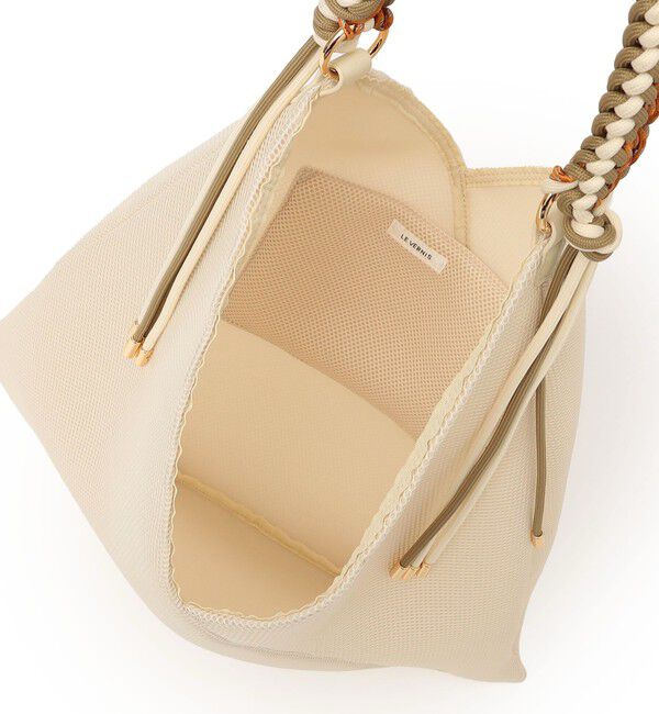 SHIPS for women「LE VERNIS:パラコート ハンドル メッシュ トート」|トートバッグ|