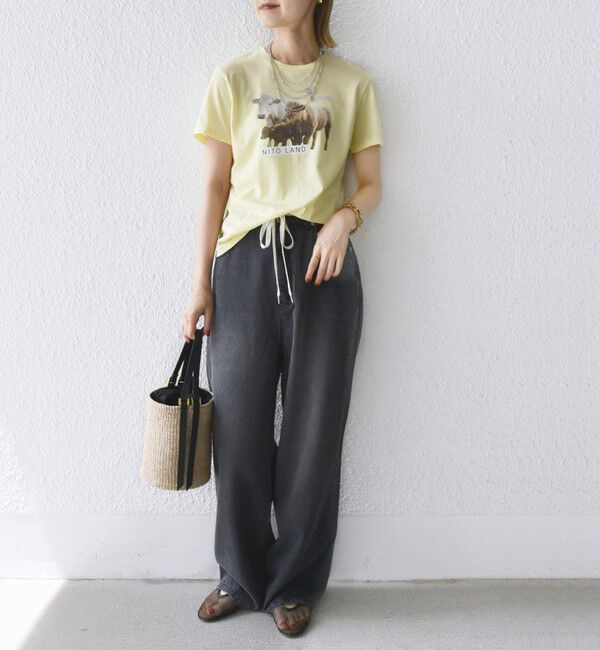 SHIPS for women「【SHIPS別注】ACASAM: フォト TEE」|Tシャツ・カットソー|
