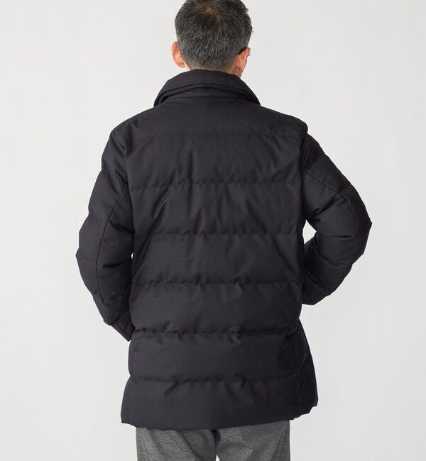 SHIPS「SHIPS: ウール 河田ダウン ピーコート」|ダウン|