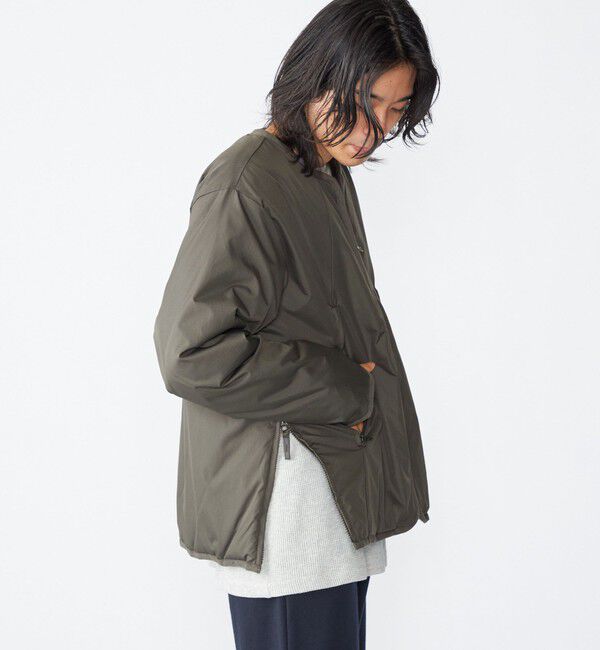 SHIPS「【SHIPS別注】WILDTHINGS&times;TAION: ダウン カーディガン」|カーディガン|