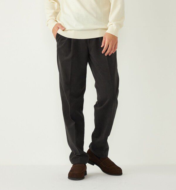 20aw コーデュロイ スラックス SHIPS Colors:〈手洗い可能〉コーデュロイ スラックス(セットアップ