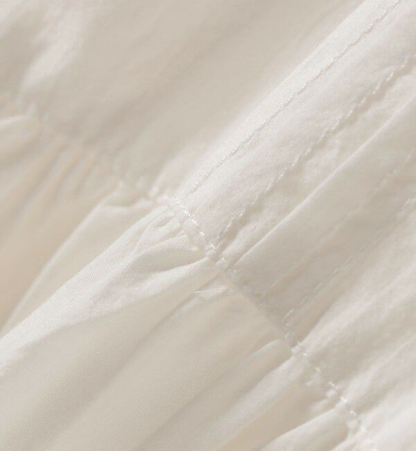 SHIPS for women「《予約》【WEB限定】〈手洗い可能〉ショルダー 刺繍 タック ブラウス」|シャツ・ブラウス|